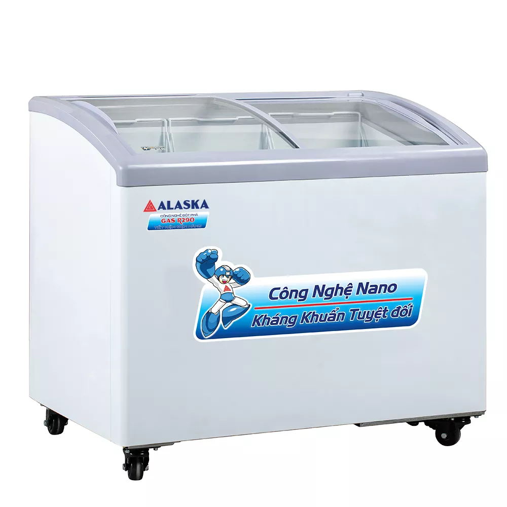 Tủ Bày Hàng Kính Cong KC-210