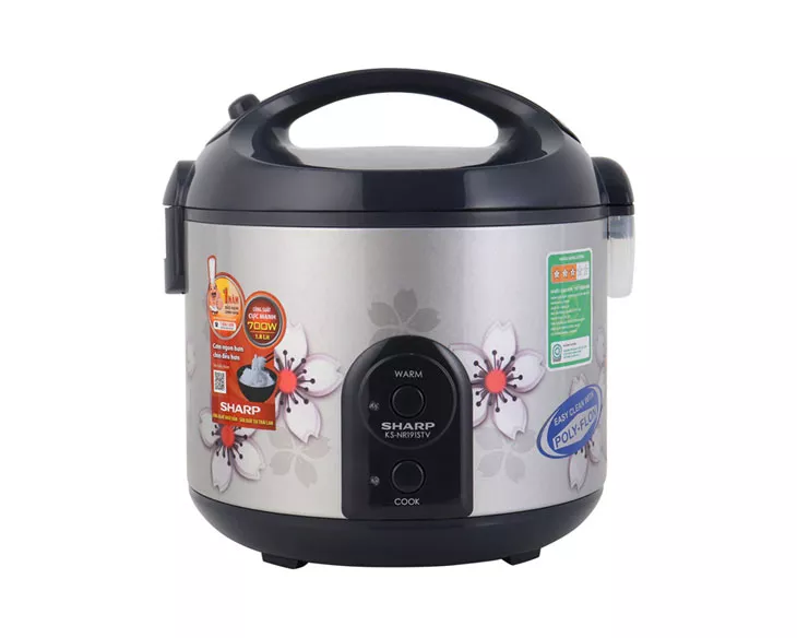 Nồi cơm điện Sharp KS-NR191STV “SS” 1.8 lít