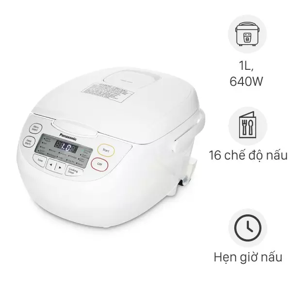 Nồi cơm điện tử SR-CL108WRAM