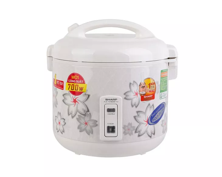 Nồi cơm điện Sharp 1.8 lít KS-N182ETV “SW”