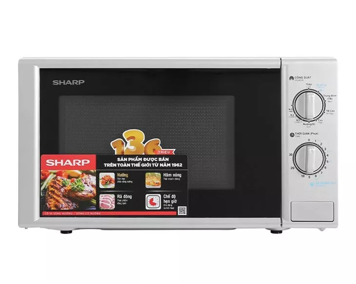 Lò vi sóng có nướng Sharp 20 lít R-G228VN-SL