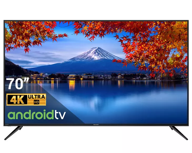 Android Tivi Sharp 4K 70 inch 4T-C70CK3X
