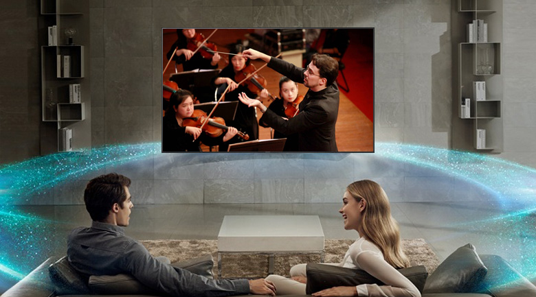 công nghệ DTS trên Smart Tivi QLED Samsung 4K 65 inch QA65Q9FN