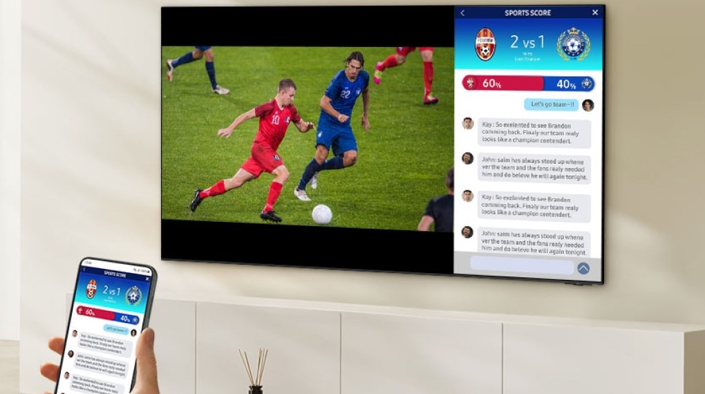 TIỆN ÍCH - Tivi Neo QLED Samsung 4K 55 inch QA55QN85D