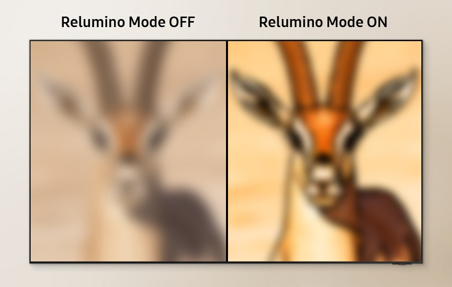 Chế độ Relumino làm rõ đường nét hình ảnh hiệu quả