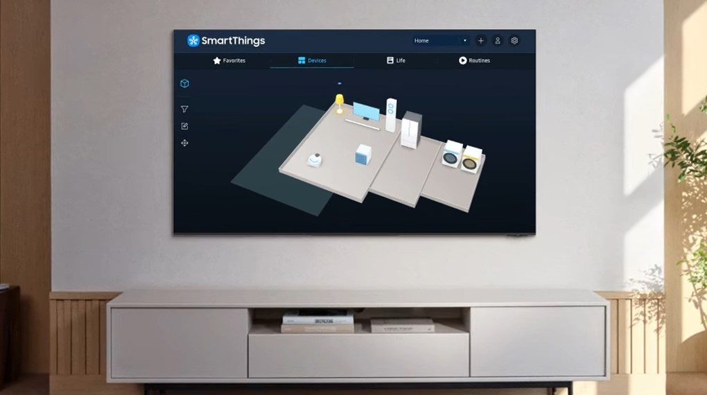 Smart Tivi Neo QLED 4K 98 inch Samsung UA98DU9000 - Tiện ích