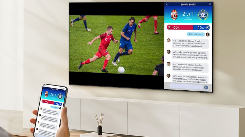 Smart Tivi Neo QLED 4K 98 inch Samsung UA98DU9000 - Tiện ích