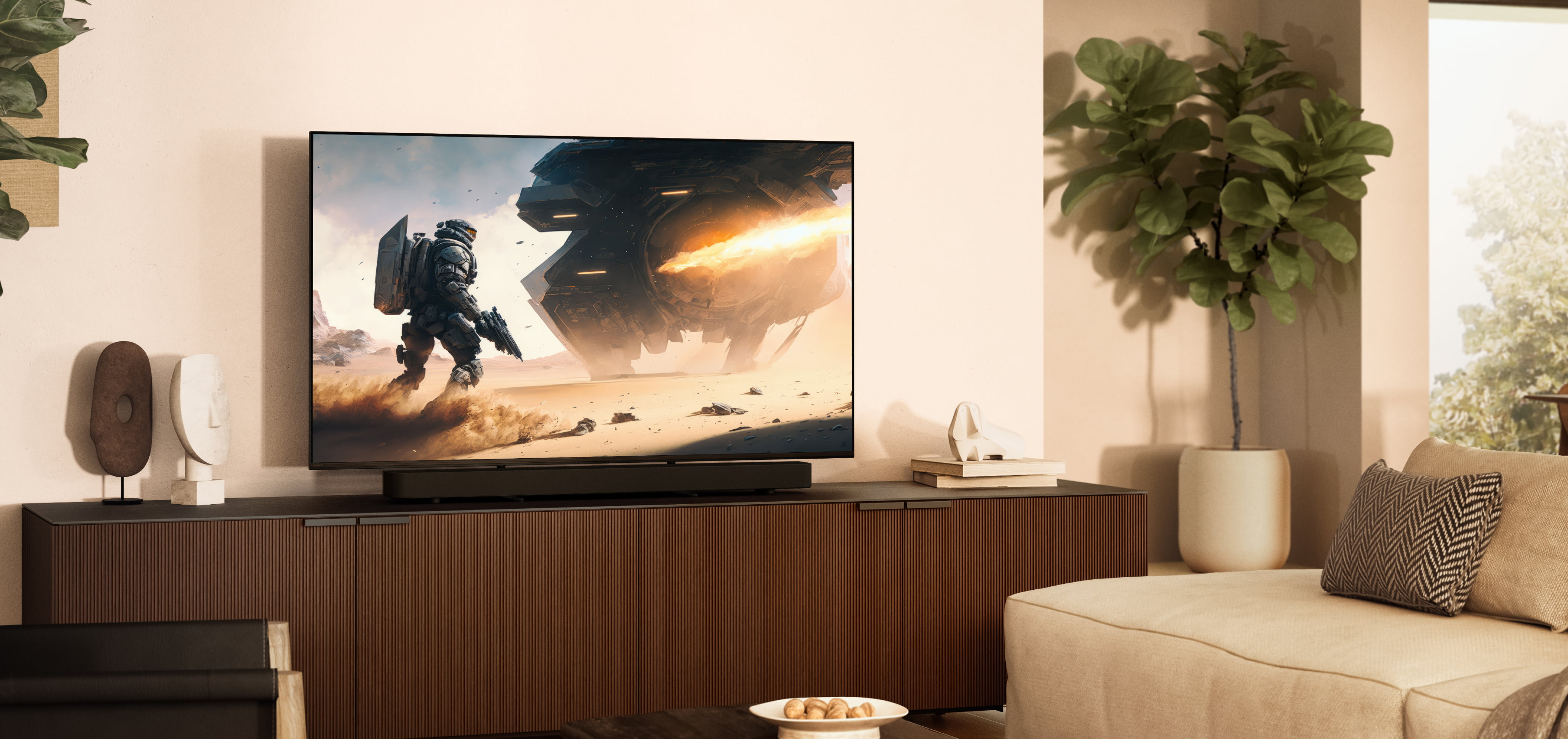 Sony BRAVIA 7 65” class Mini LED QLED 4K HDR Google TV (2024) | K-65XR70