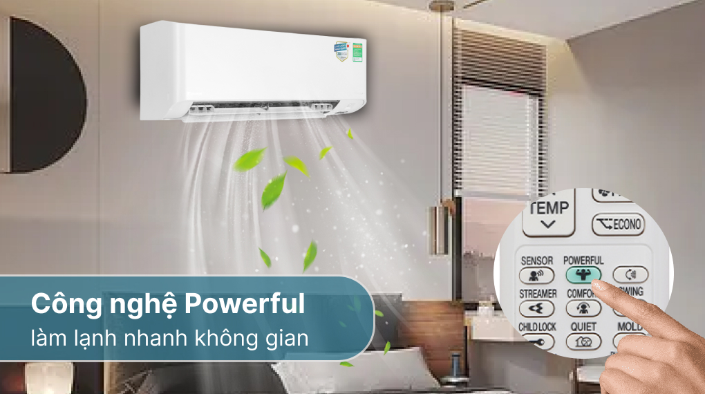 Máy lạnh Daikin Inverter 1 HP FTKY25WMVMV - Công nghệ làm lạnh