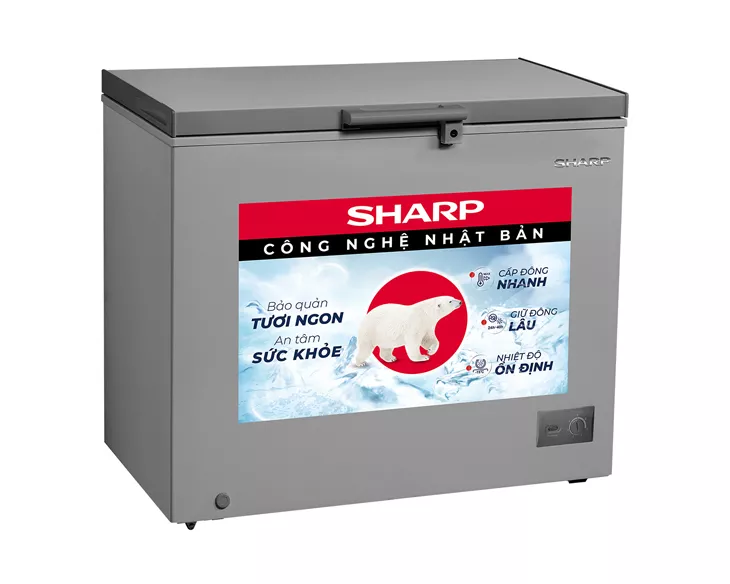 Tủ Đông Sharp 251 lít FJ-C251V-SL