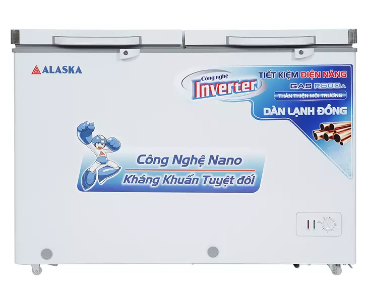 Tủ Đông Alaska Inverter 221 lít BCD 3568CI
