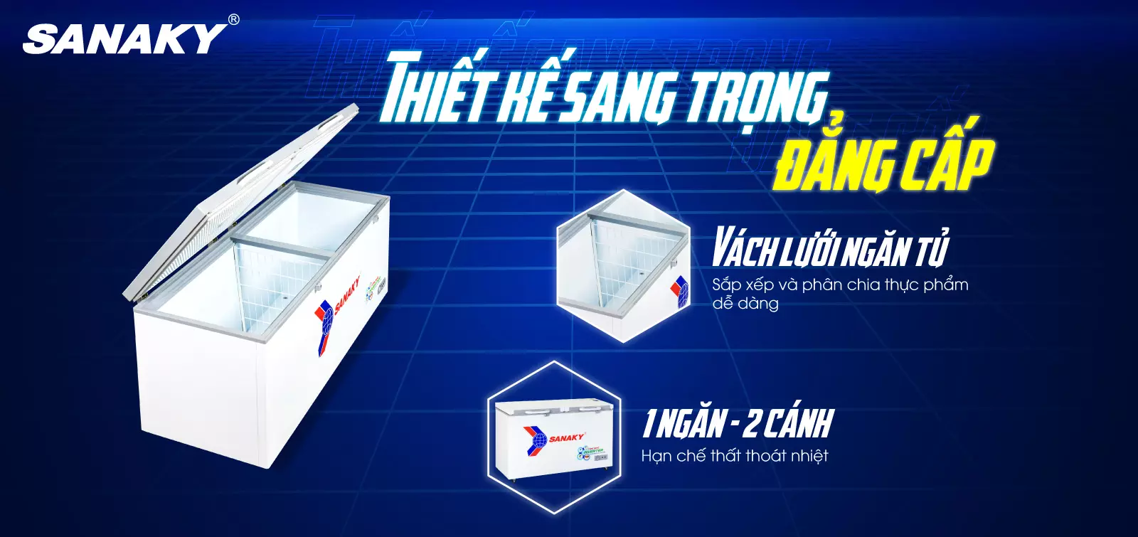 Thiết kế tủ đông sang trọng đẳng cấp