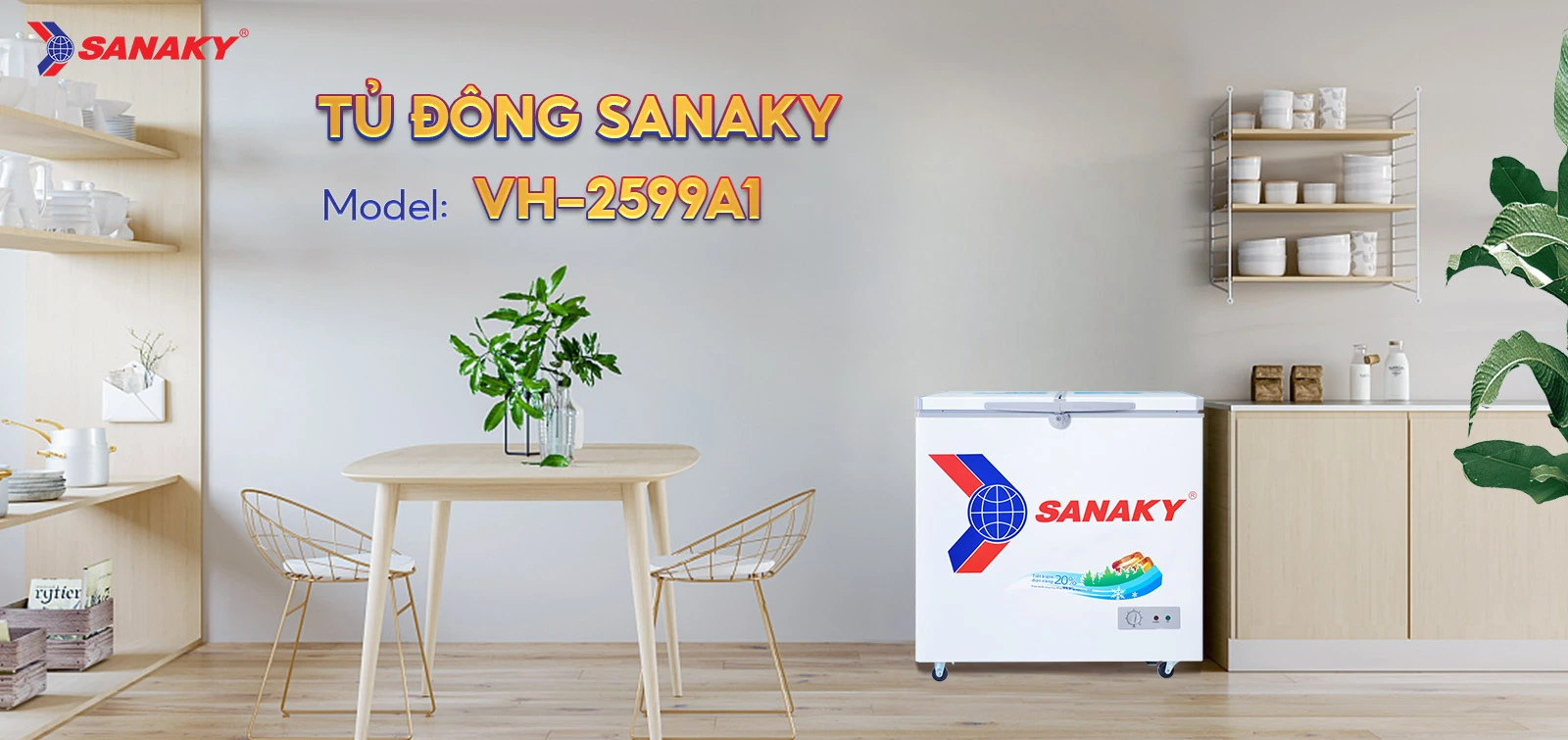 Tủ Đông Sanaky VH-2599A1