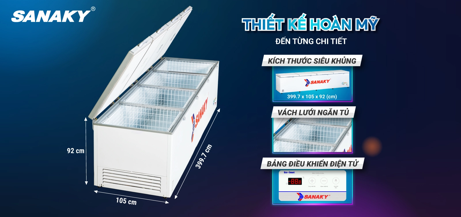 "Kho lạnh di động" thiết kế đẹp mắt tiện dụng