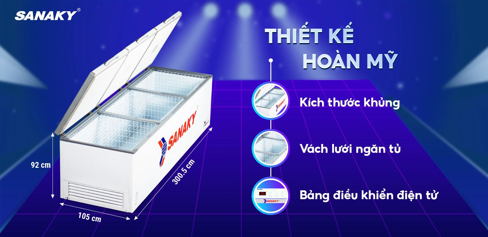 "Kho lạnh di động" thiết kế đẹp mắt tiện dụng