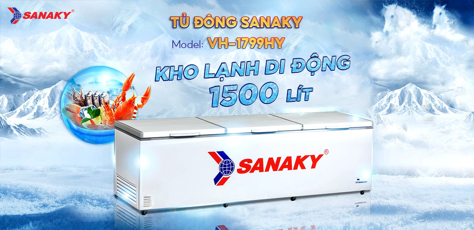 Tủ đông Sanaky VH-1799HY