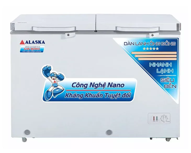 Tủ Đông Mát Alaska 372 lít BCD 5568C