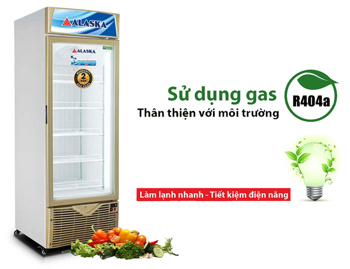 Tủ đông dạng đứng Alaska IF-350G