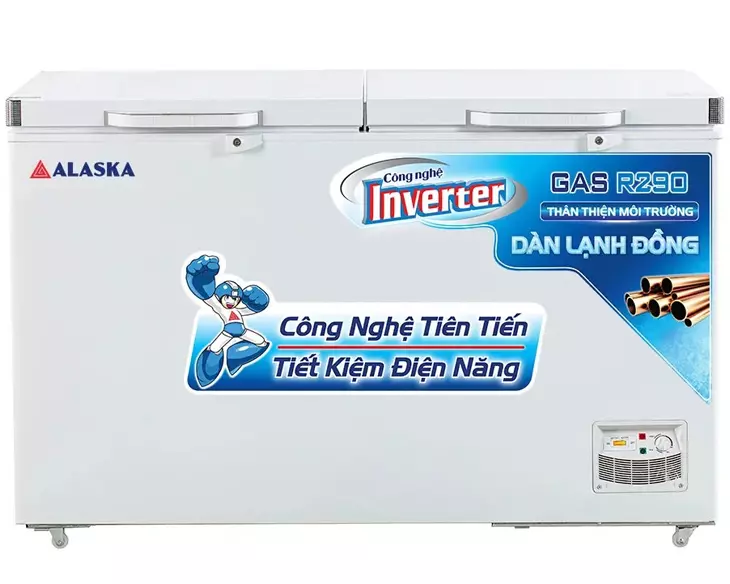 Tủ Đông Alaska Inverter 518 Lít HB-650CI