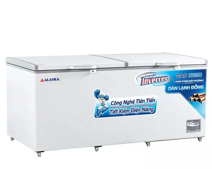 Tủ Đông Alaska Inverter 1200 lít HB-1200Cl
