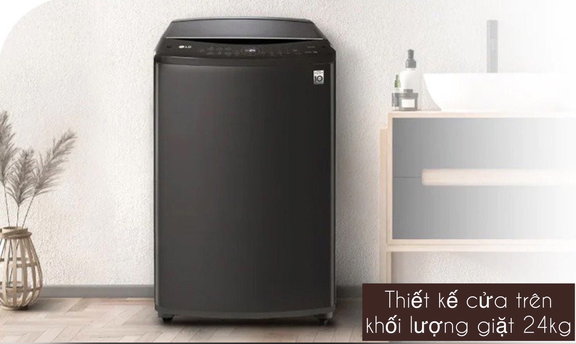 máy giặt LG inverter TV2724AV9J 24kg