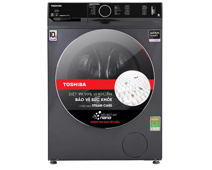 Máy giặt Toshiba Inverter 10.5 Kg TW-BK115G4V(MG)