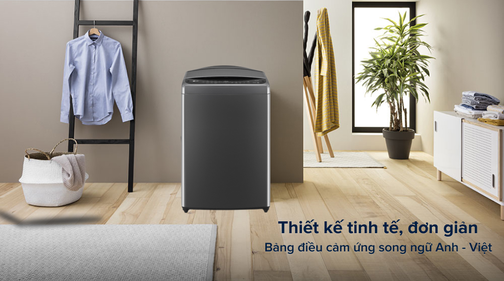 Máy giặt LG Inverter 19 kg TV2519DV7B - Tổng quan thiết kế