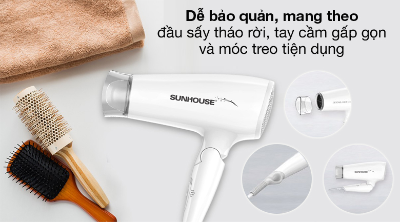 Tiện dụng - Máy sấy tóc Sunhouse SHD2309