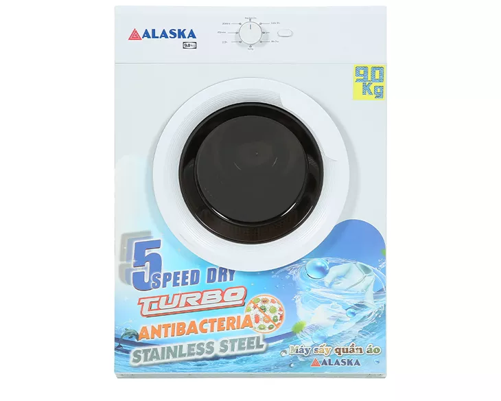 Máy sấy thông hơi Alaska 9 kg S90