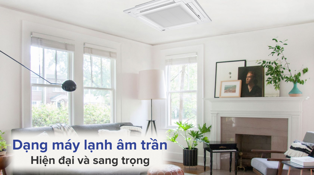 Máy lạnh âm trần Panasonic Inverter 2 HP S-1821PU3H/ U-21PR1H5 - Thiết kế