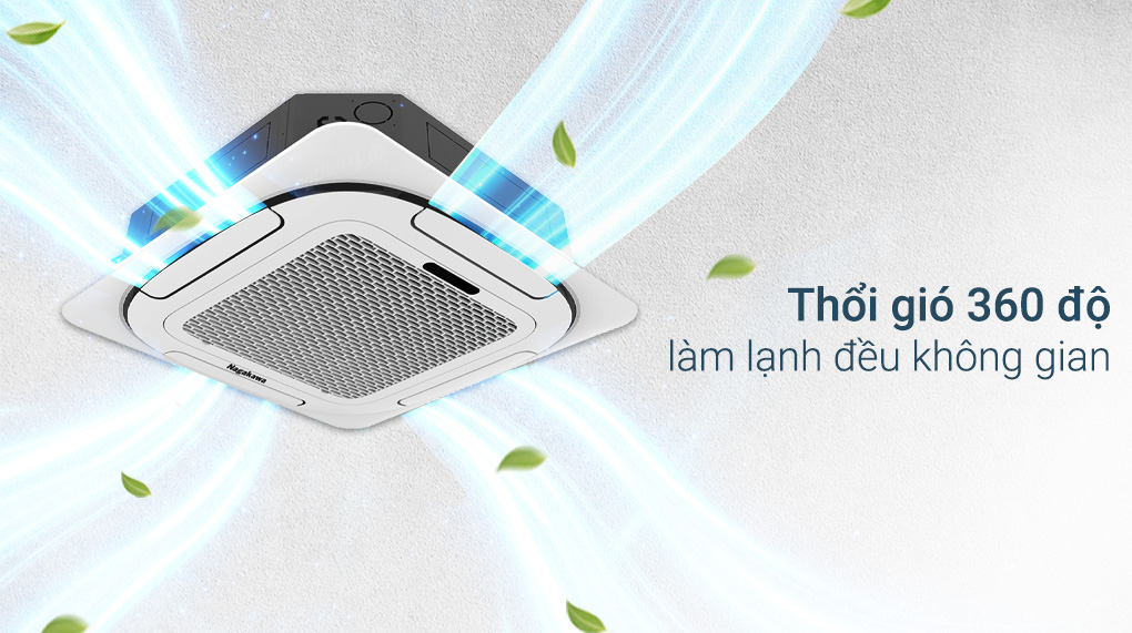 Máy lạnh âm trần Nagakawa 5 HP NT-C50R1T20