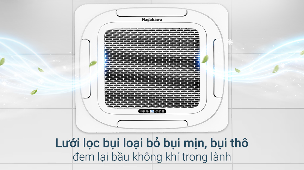 Máy lạnh âm trần Nagakawa 5 HP NT-C50R1T20