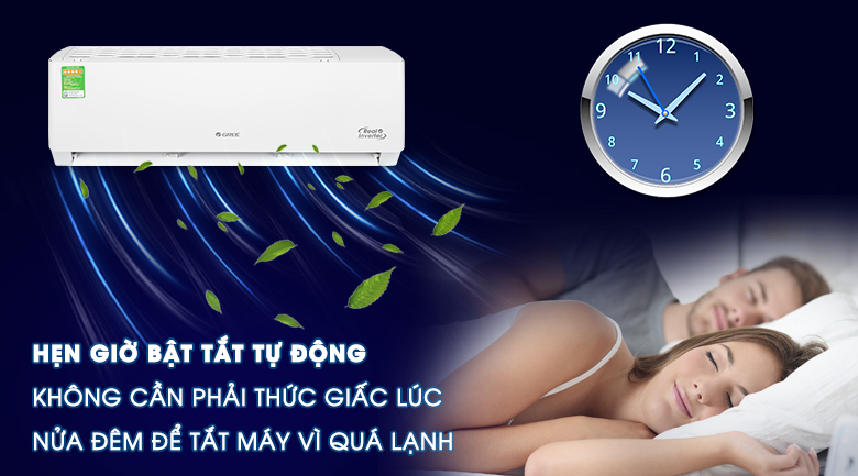 Điều hòa Gree Inverter 12000 BTU GWC12PB-K3D0P4 - Hẹn giờ bật tắt máy