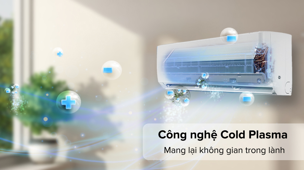 Điều hòa Gree Inverter 12000 BTU GWC12PB-K3D0P4 - Công nghệ Cold Plasma