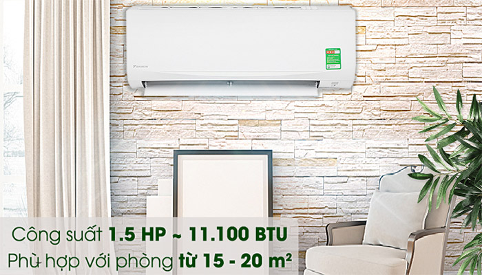 Điều hòa Daikin FTKF35XVMV có thiết kế hiện đại