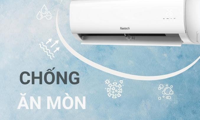 Máy lạnh Reetech 1 HP RT9-BK-BT - Bền bỉ chống chịu ăn mòn