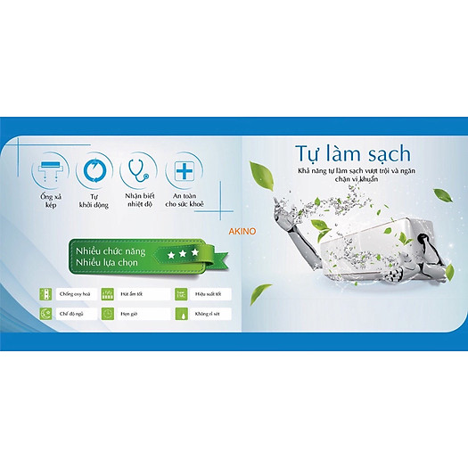 MÁY LẠNH AKINO 1HP DÒNG THƯỜNG ID-09FST1FA-9000BTU-Hàng Chính Hãng (Giao Hàng Toàn Quốc) - Máy lạnh - Máy điều hòa | FTPShop.com.vn