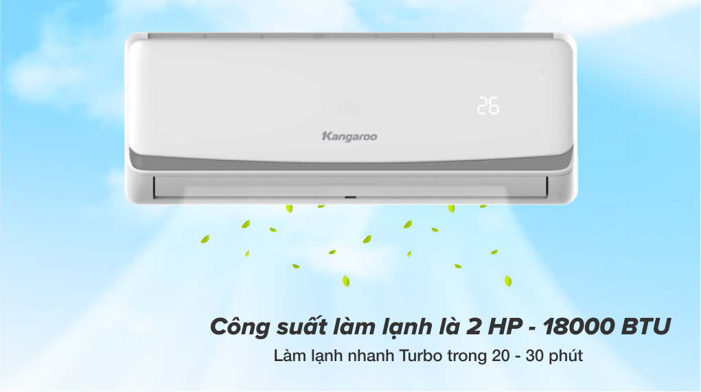 Máy lạnh Kangaroo 2 HP KGAC18CN - Công nghệ làm lạnh