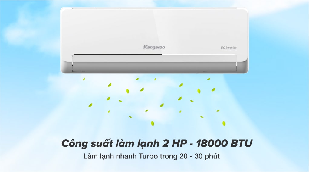 Máy lạnh Kangaroo Inverter 2 HP KGAC18CI - Công suất làm lạnh 2 HP