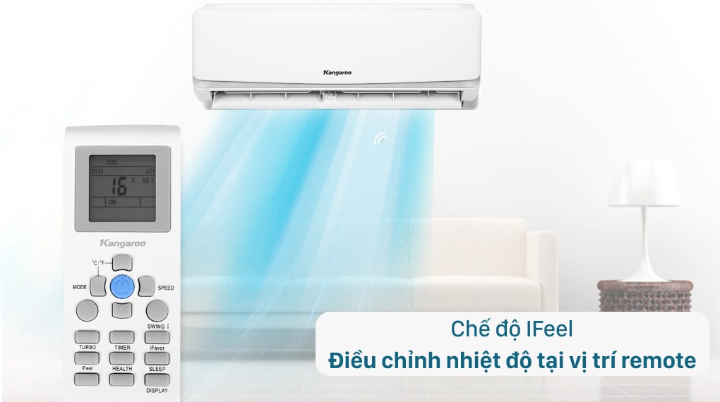 Máy lạnh Kangaroo 1.5 HP KGAC12CN - Chế độ IFeel