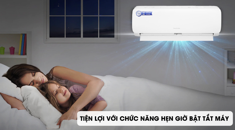 Máy lạnh Nagakawa 1HP NS-C09R2M09 - Hẹn giờ bật tắt máy