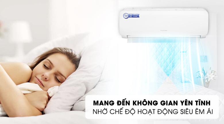 Máy lạnh Nagakawa 1HP NS-C09R2M09 - Hoạt động siêu êm ái