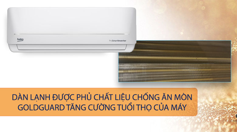 Chống ăn mòn dàn lạnh - Máy lạnh Beko Inverter 1 HP RSVC09VS