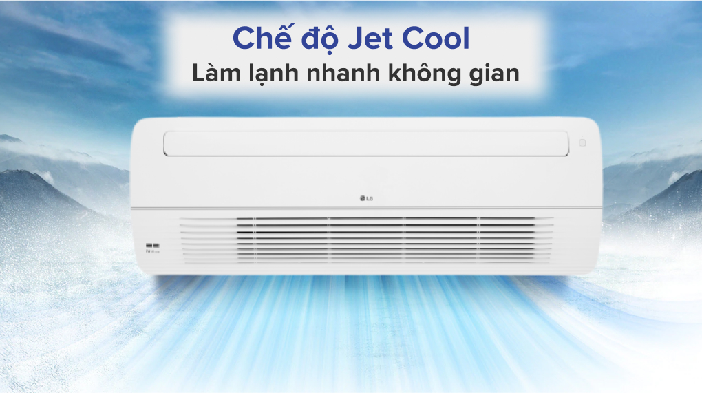 Dàn lạnh Multi LG Inverter 1.5 HP AMNQ12GTUA0/ PT-UAHW0 - Công nghệ làm lạnh Jet Cool