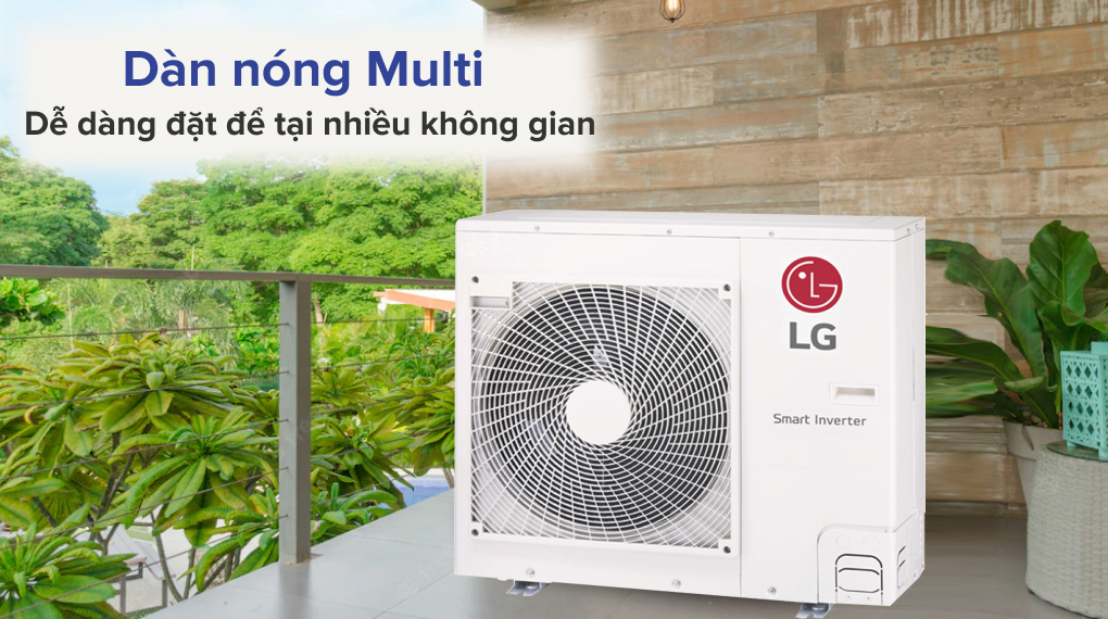 Dễ bố trí - Dàn nóng Multi Inverter 5 HP LG A5UQ48GFA1