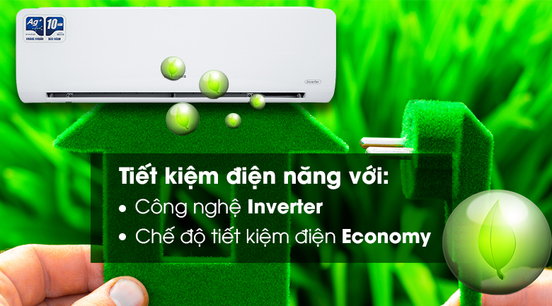 Máy lạnh Nagakawa NIS-C18R2H10 - inveter