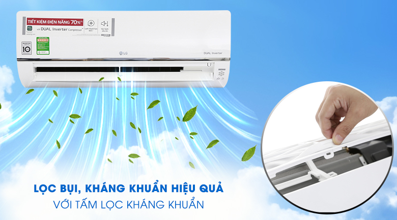 Tấm lọc bụi kháng khuẩn