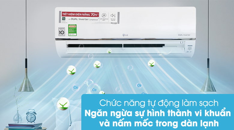 Chức năng tự động làm sạch 