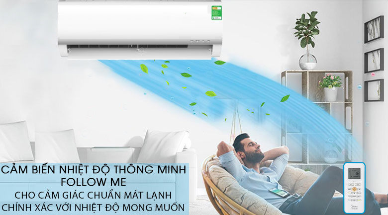 Thông số kỹ thuật Máy lạnh Midea 2 HP MSAF-18CRN8