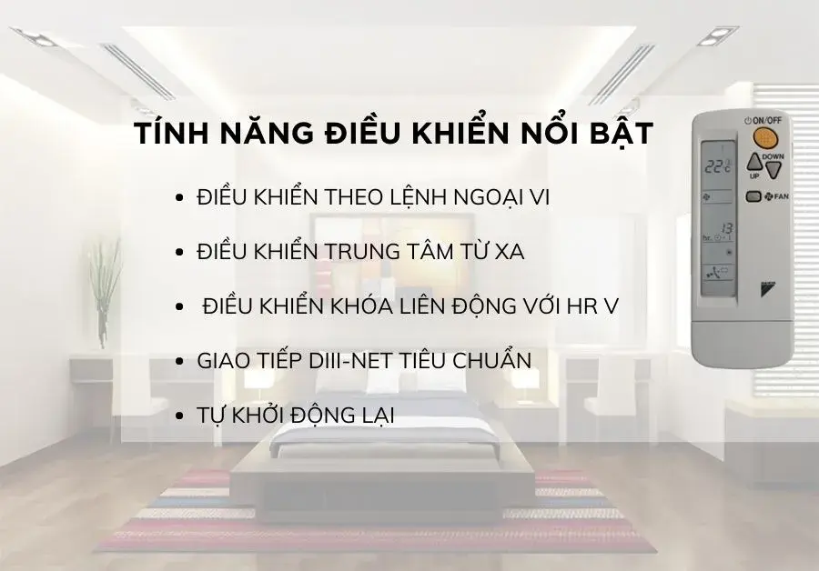 máy lạnh daikin giấu trần ống gió -inverter 1.5hp fbfc40dvm9/rzfc40dvm +brc4c66